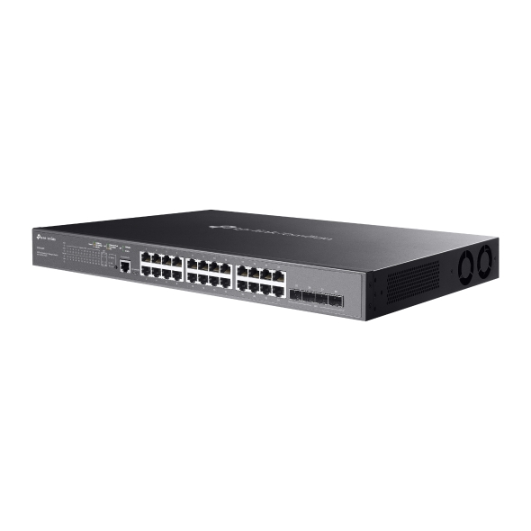 TP-LINK TL-SG3428MP JetStream 28-Port Gigabit L2+ Managed Switch with 24-Port PoE+