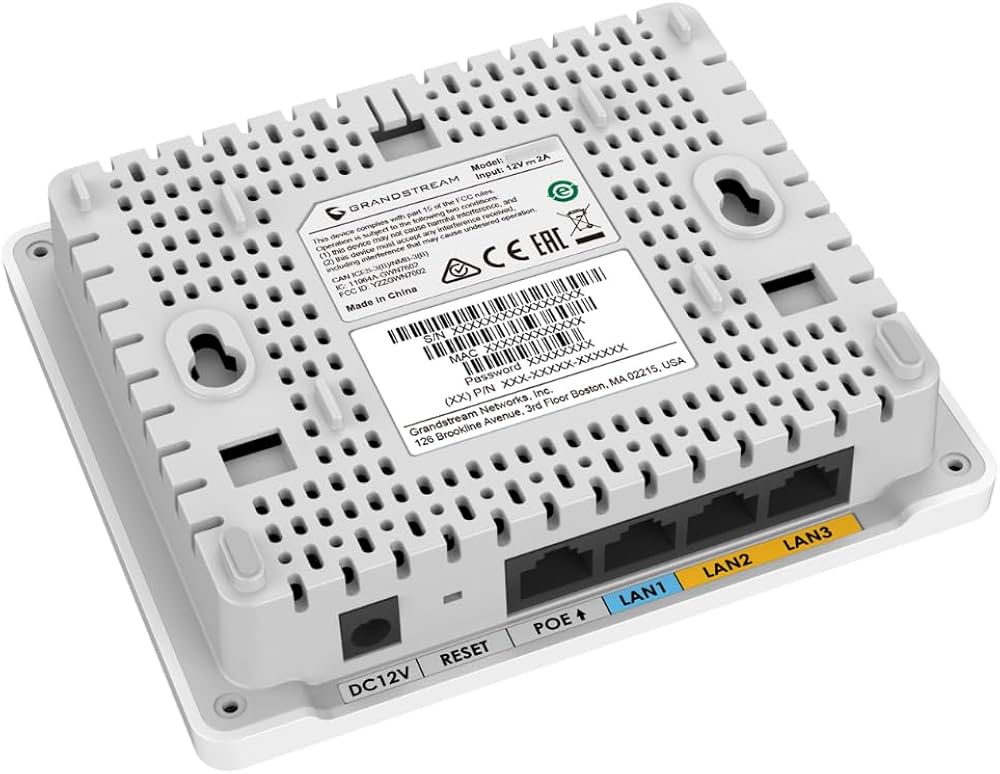Grandstream GWN7603 MU-MIMO 2x2:2, 802.11ac Wave-2 Wi-Fi 5 Access Point