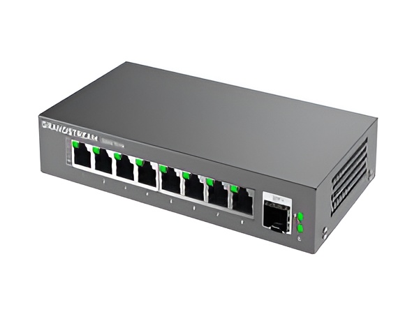 Grandstream GWN7701M Unmanaged Switch with 8 x 2.5 GigE, 1 x 10Gigabit SFP+ Ports - Desktop/ Wall-Mount