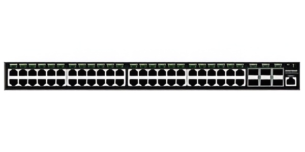 Grandstream GWN7806P Enterprise Layer 2+ Managed 400W PoE+ Network Switch with 48 x 1GigE PoE+, 6 x 10Gigabit SFP+ Ports