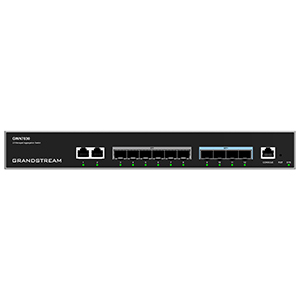 Grandstream GWN7830 Enterprise Layer 3 Managed Aggregation Switch with 6 x SFP, 4 x 10Gigabit SFP+, 2 x GigE Ports