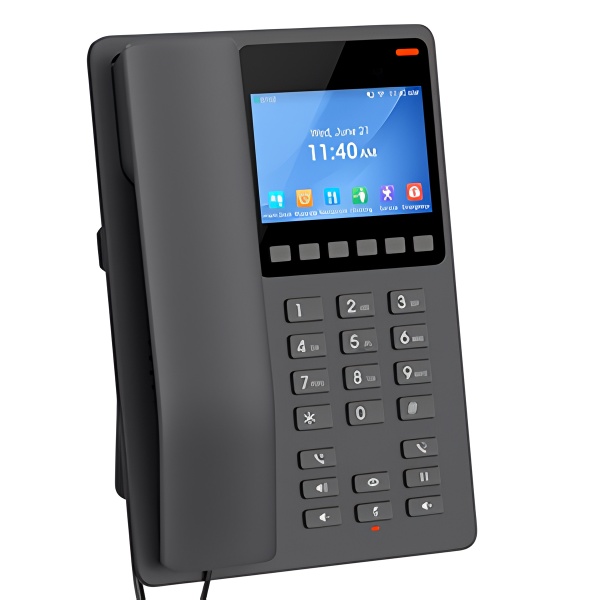 Grandstream GHP631 Hotel IP Phone with Color LCD, Support 2-lines and 2-SIP accounts