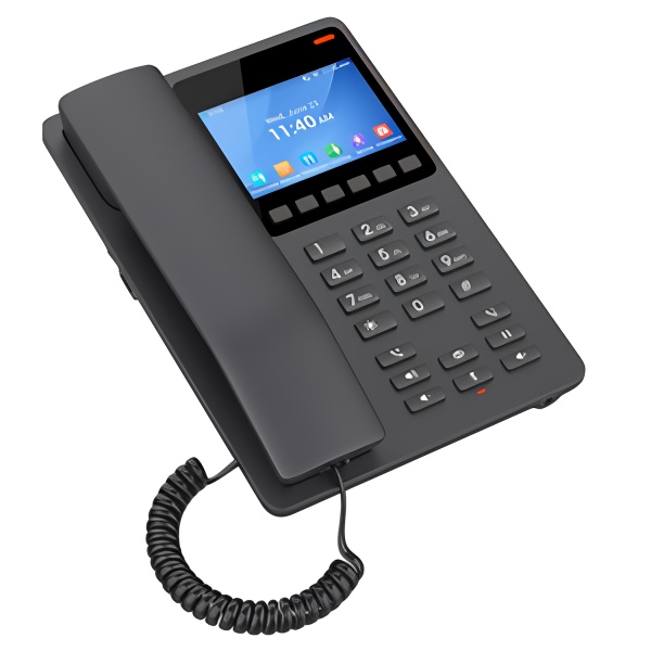 Grandstream GHP631 Hotel IP Phone with Color LCD, Support 2-lines and 2-SIP accounts