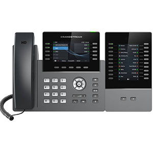 Grandstream GBX20 LCD Extension Module for GRP2615, GRP2624, GRP2650, GRP2670, GXV3350 and GXV3450