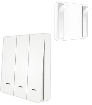 MOES Smart Switch ZS-B-EU3 - 3 Gang - - Live + Neutral or single Live（Option ）